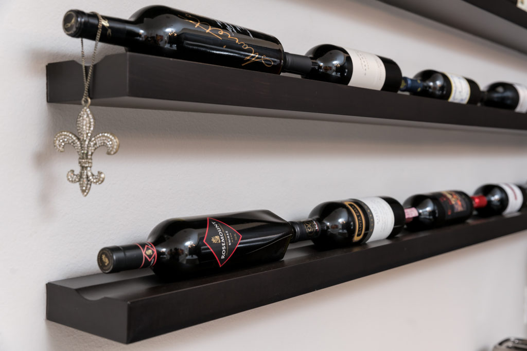 Custom Wine Shelves
